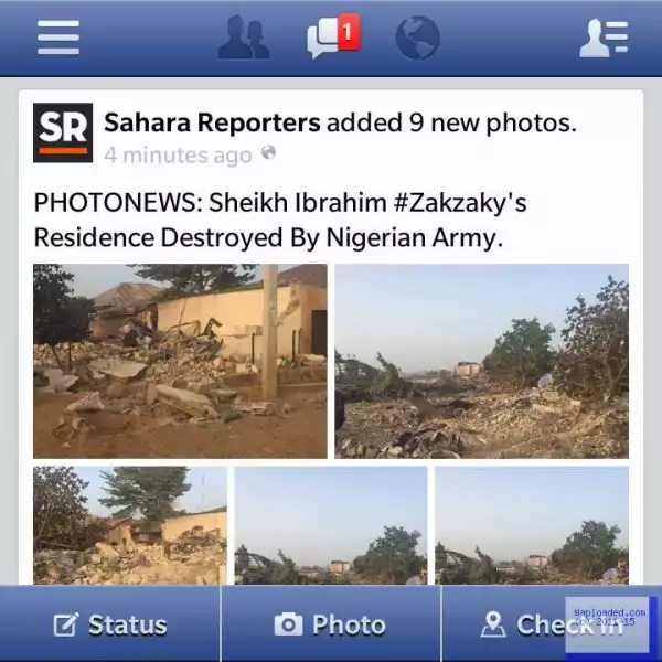 Photos: Army Destroyes Sheikh Ibrahim Zak